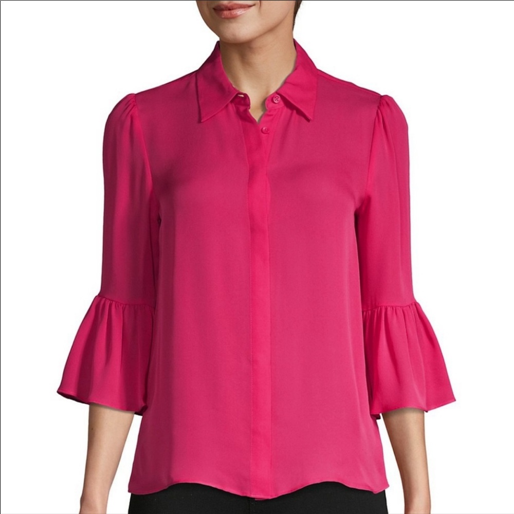 Alice and Olivia silk blouse